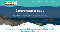 Desktop Screenshot of coneroappartamenti.it